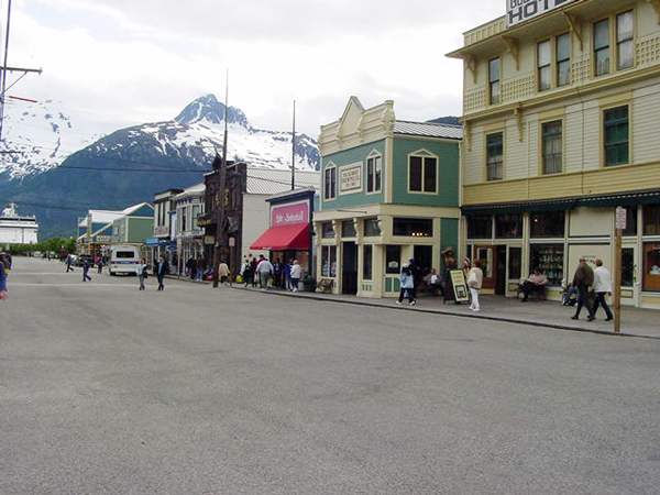 downtown Skagway